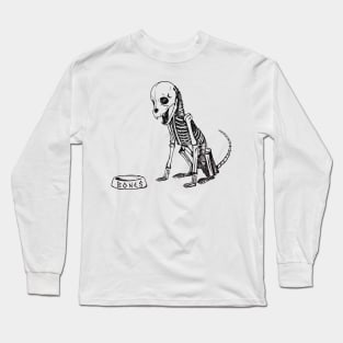 Skeledog Bowl Long Sleeve T-Shirt